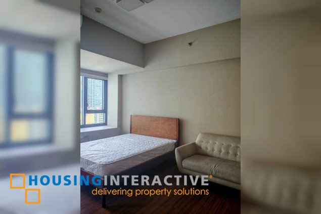 furnished studio unit for rent/sale in shang salcedo place