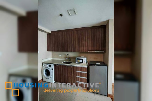 furnished studio unit for rent/sale in shang salcedo place