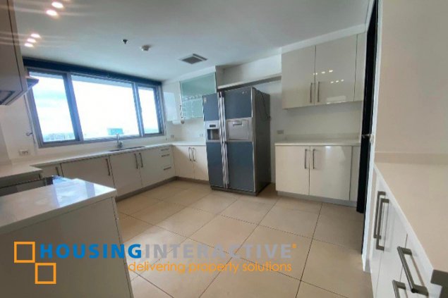semi-furnished 3br unit with balcony and parking for lease in one serendra