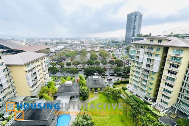 fully furnished 3br unit with balcony and parking for sale in two serendra