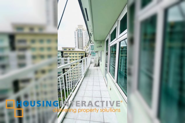 fully furnished 3br unit with balcony and parking for sale in two serendra