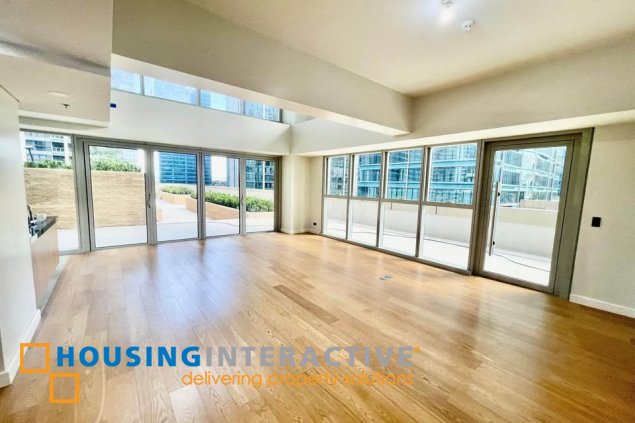 bare 3br unit with parking for sale in two seasons residences