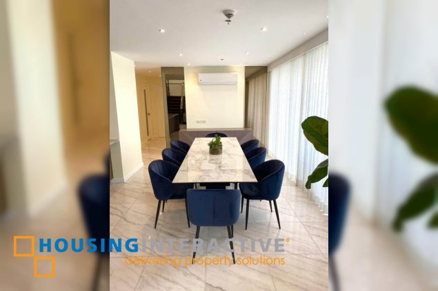 fully furnished 3br unit with parking for sale in st. moritz private estate