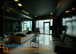 semi-furnished penthouse unit with parking for sale in the manansala