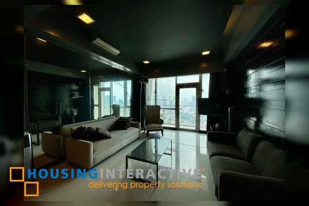 semi-furnished penthouse unit with parking for sale in the manansala