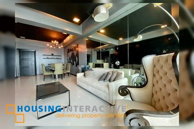 semi-furnished penthouse unit with parking for sale in the manansala