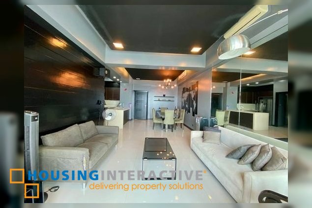 semi-furnished penthouse unit with parking for sale in the manansala
