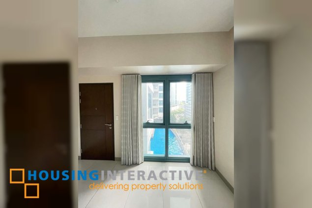 bare 2br unit with balcony for sale in one uptown residences
