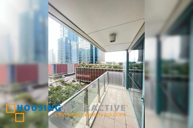 bare 2br unit with balcony for sale in one uptown residences