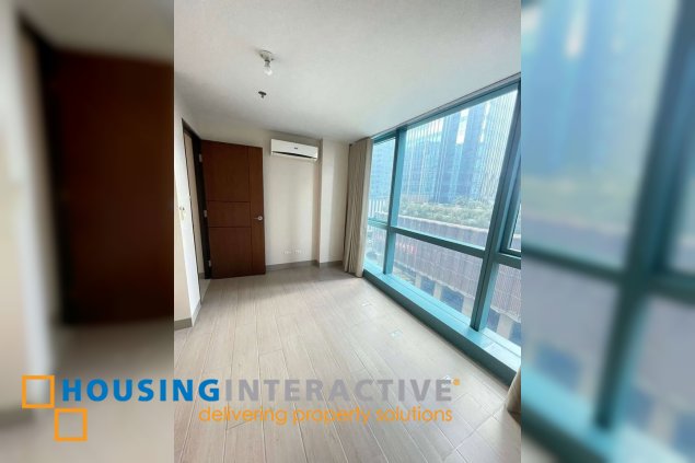 bare 2br unit with balcony for sale in one uptown residences