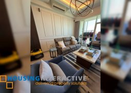 fully furnished 2br unit with balcony and parking