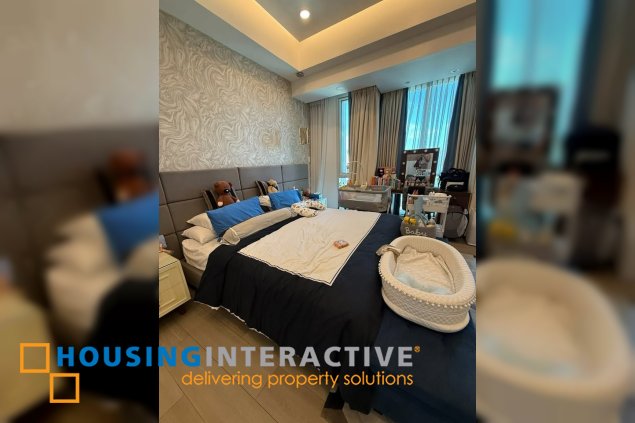 fully furnished 2br unit with balcony and parking