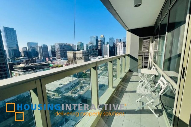semi-furnished 2br unit with balcony and parking for sale in east gallery place