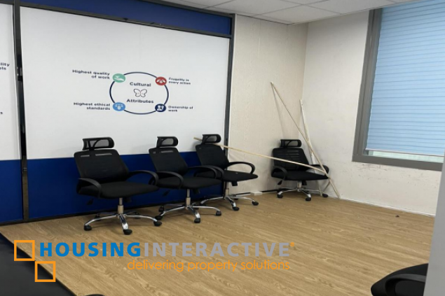 warm shell office space for rent in makati