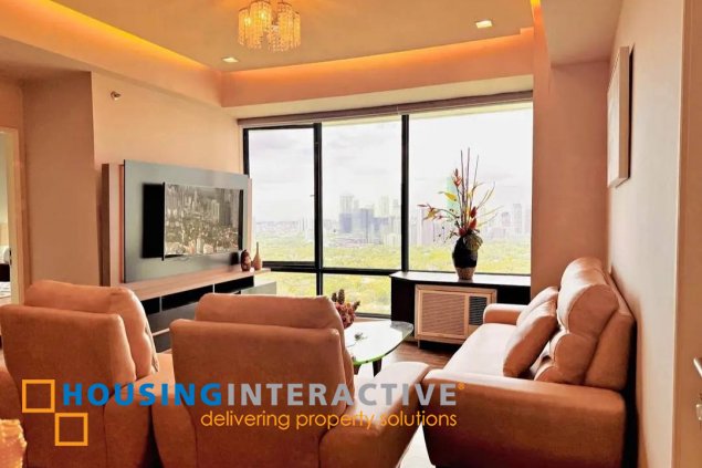 fully furnished 2br unit with parking for rent in bellagio 2