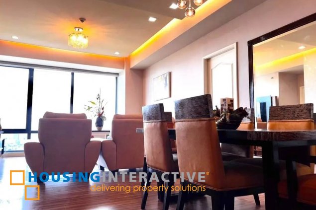fully furnished 2br unit with parking for rent in bellagio 2