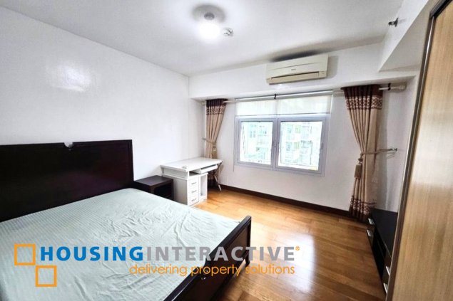 fully furnished 2br unit with balcony and parking