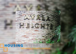 house for sale in ayala heights