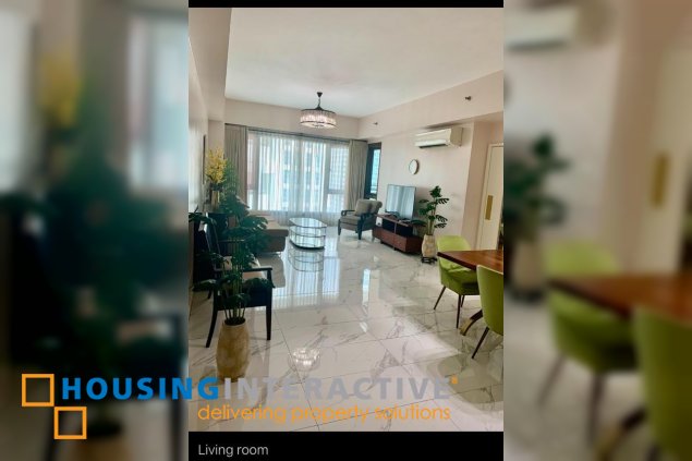 fully furnished 2br unit with parking for lease in the shang grand tower