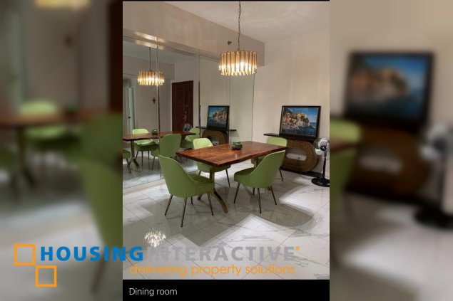 fully furnished 2br unit with parking for lease in the shang grand tower