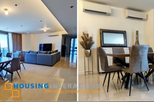 semi-furnished 4br unit with parking for lease in the suites