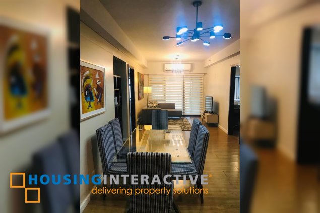 furnished 2br unit with parking for lease in escala salcedo