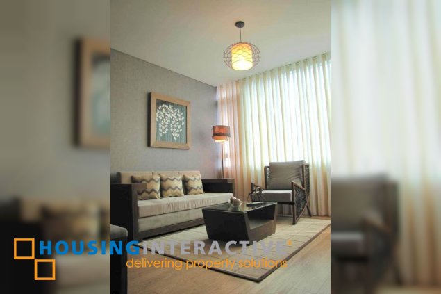 furnished 1br unit with parking for lease in park terraces