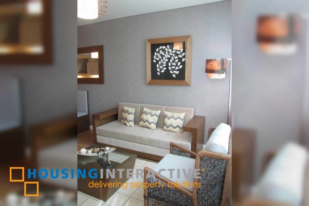 furnished 1br unit with parking for lease in park terraces