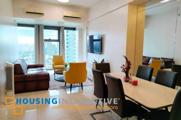 fully furnished 3br unit with parking for lease in grand hyatt residences