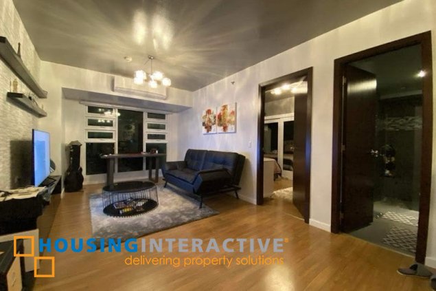 fully furnished 1br unit with parking for rent in kroma tower