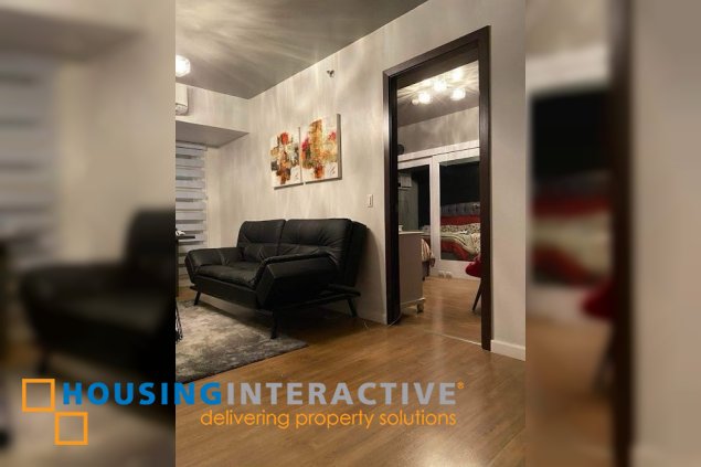 fully furnished 1br unit with parking for rent in kroma tower