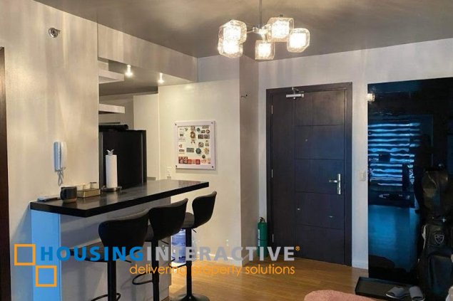 fully furnished 1br unit with parking for rent in kroma tower