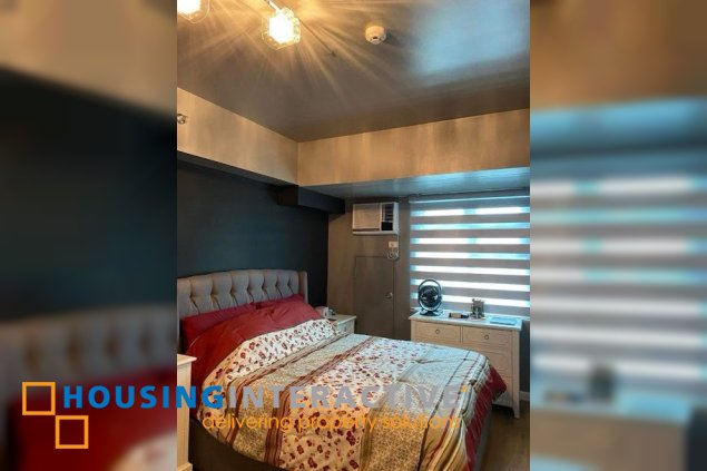 fully furnished 1br unit with parking for rent in kroma tower