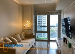 fully furnished 1br unit with parking for lease in proscenium at rockwell