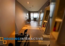 furnished 1br unit with parking for sale in gramercy residences