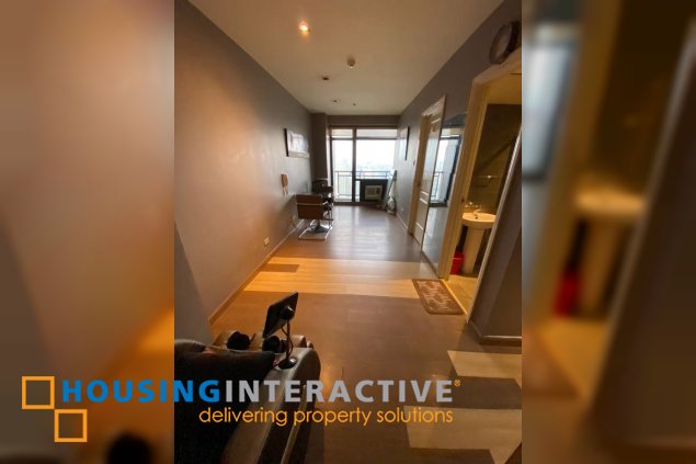 furnished 1br unit with parking for sale in gramercy residences