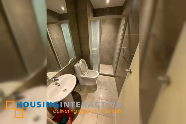 furnished 1br unit with parking for sale in gramercy residences