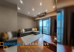 fully furnished 2br unit with balcony and parking for lease in shang salcedo place