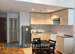 fully furnished studio unit with parking for lease in one legaspi park