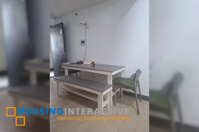 fully furnished studio unit for lease in paseo heights