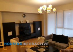 fully furnished 1br unit with parking for lease in one serendra