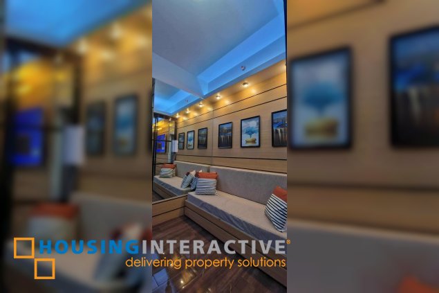 fully furnished 1br unit with balcony for lease in smdc air
