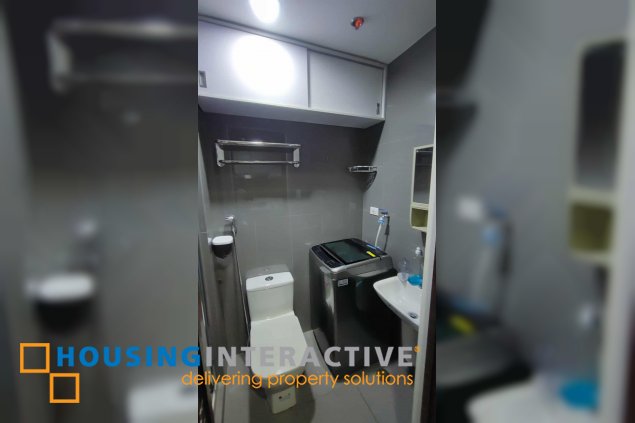 fully furnished 1br unit with balcony for lease in smdc air