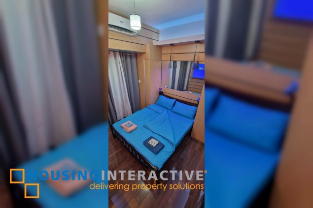 fully furnished 1br unit with balcony for lease in smdc air