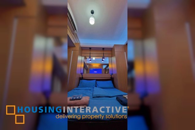 fully furnished 1br unit with balcony for lease in smdc air