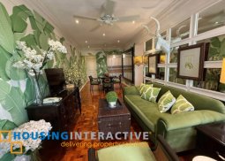 semi-furnished 3br unit with parking for sale in alfaro place