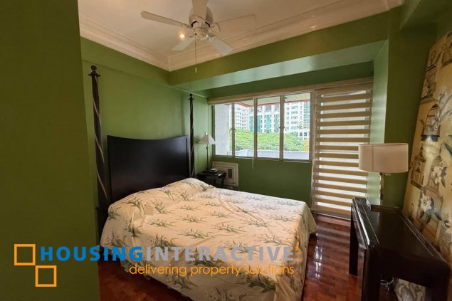 semi-furnished 3br unit with parking for sale in alfaro place