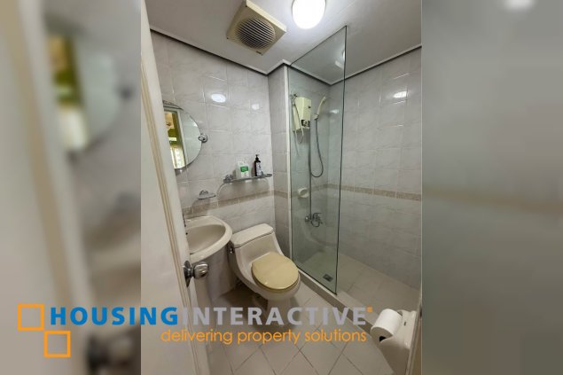 semi-furnished 3br unit with parking for sale in alfaro place