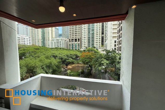 semi-furnished 3br unit with parking for sale in alfaro place
