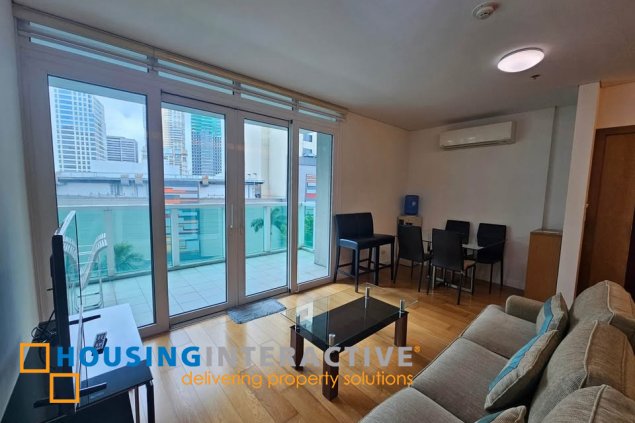 fully furnished 1br unit with parking for lease in park terraces